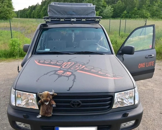 Toyota Land Cruiser cena 89900 przebieg: 376000, rok produkcji 2001 z Częstochowa małe 172